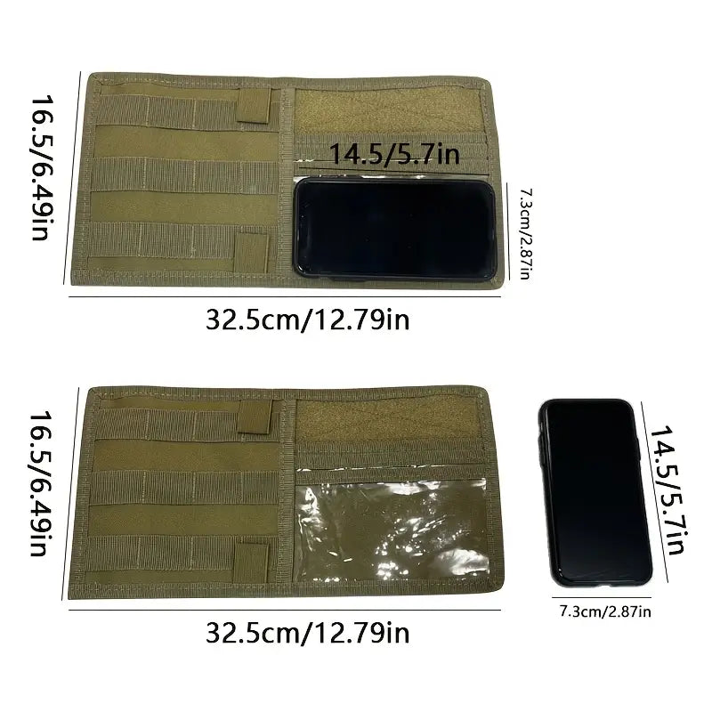 Geanta Tactica Crossbody Sistem MOLLE Impermeabil + Cadou 2 Petice si Carabiniere, Personalizare