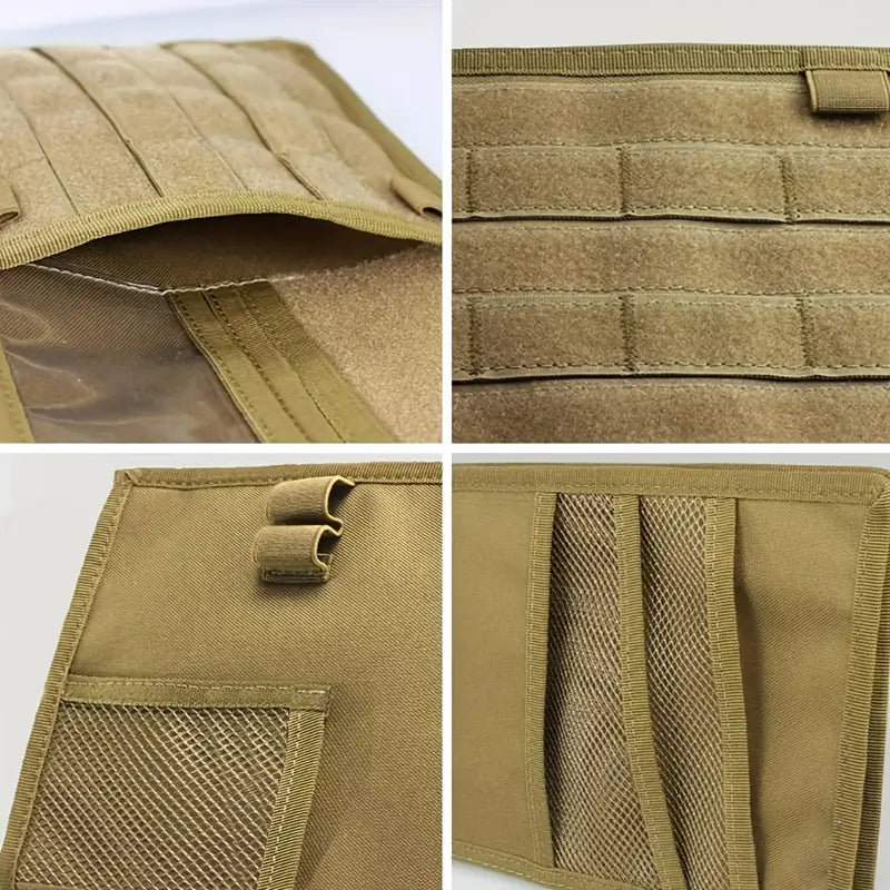 Geanta Tactica Crossbody Sistem MOLLE Impermeabil + Cadou 2 Petice si Carabiniere, Personalizare