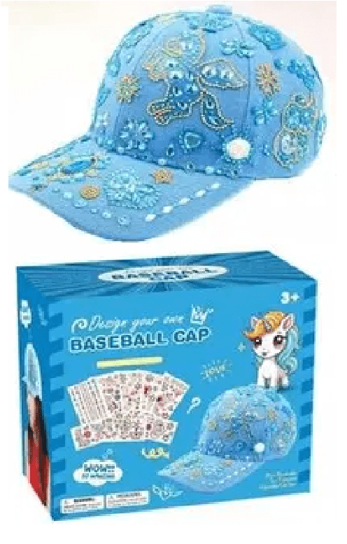 DIY Детска Бейзболна Шапка – Декорирай и Бъди Уникална! - JAFRA