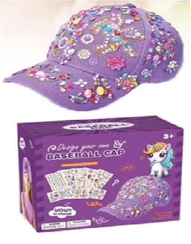 DIY Детска Бейзболна Шапка – Декорирай и Бъди Уникална! - JAFRA
