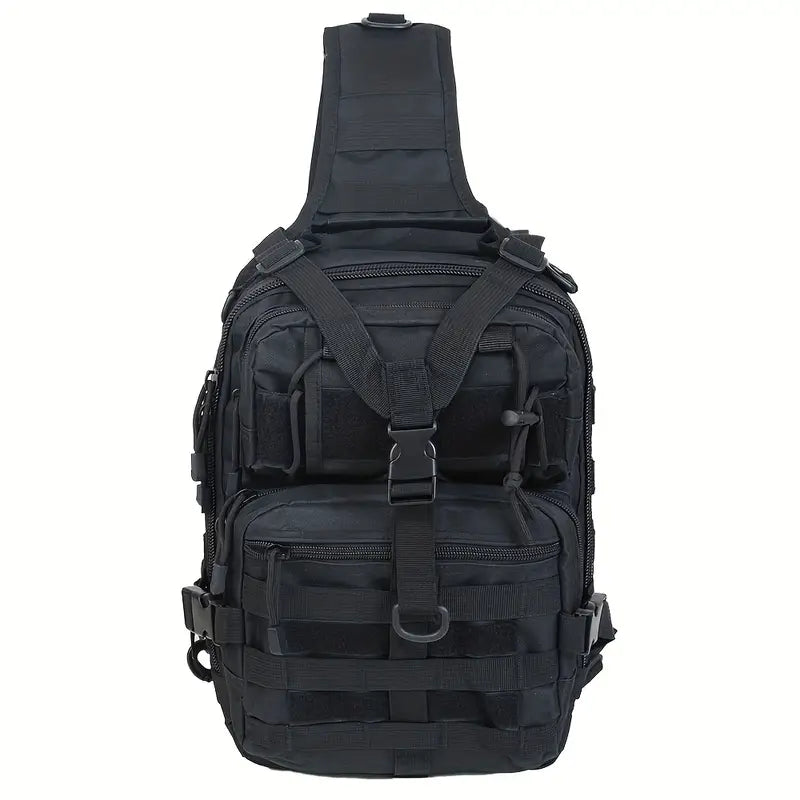 Тактическа раница 10L – MOLLE система, водоустойчива, олекотена + Подарък Нашивка, Персонализиране