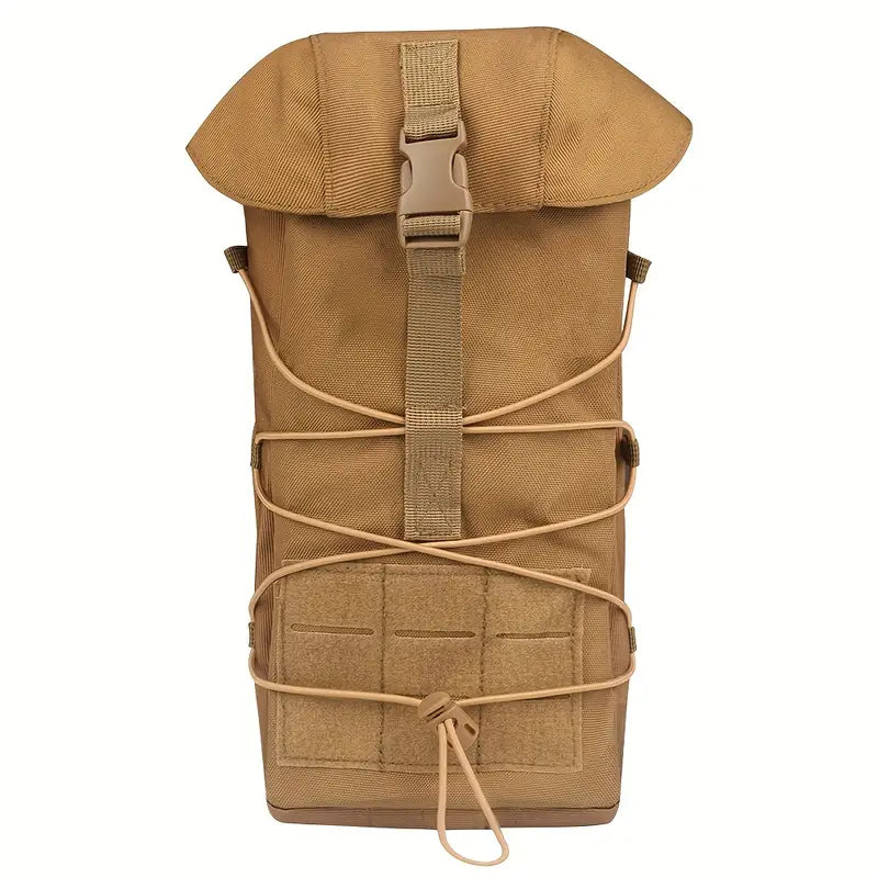 Тактическа чанта Dump Pouch за бутилка – 1000D Оксфорд, издръжлива и водоустойчива, за къмпинг и хоби + подарък нашивка