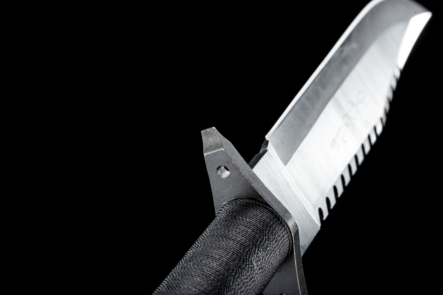 Rambo Survival Knife First Blood Part 2 with Signature - Кожена кания и премиум кутия - JAFRA