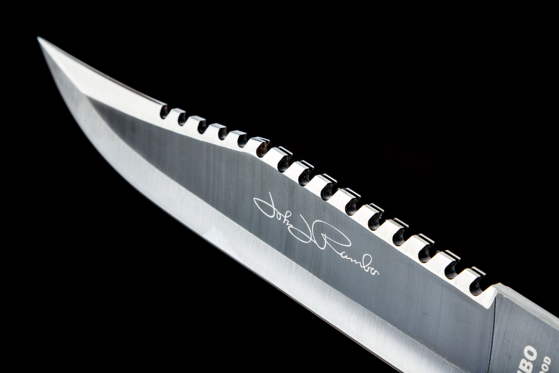 Rambo Survival Knife First Blood Part 2 with Signature - Кожена кания и премиум кутия - JAFRA